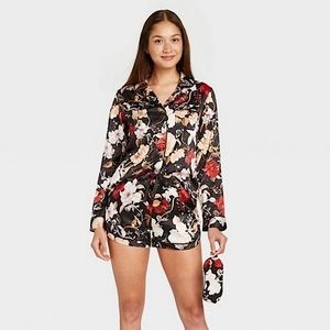 Stars Above Satin Pajama Set